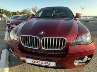 2011 BMW X6 40d I (E71), красный, 3100000 рублей, вид 4