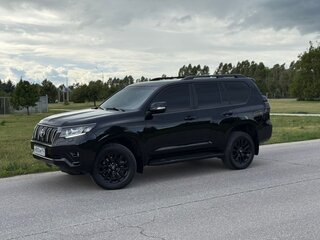 2021 Toyota Land Cruiser Prado 150 Series Рестайлинг 3, чёрный, 5400000 рублей, вид 2