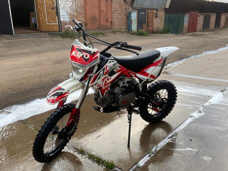 2020 Kayo Basic TT140, белый, 75000 рублей, вид 2