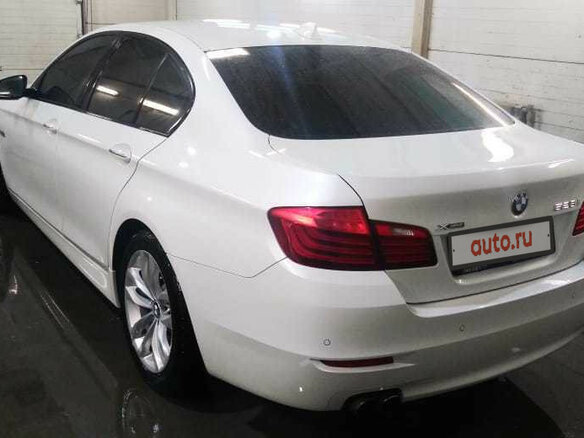 2016 BMW 5 серии 528i xDrive VI (F10/F11/F07) Рестайлинг, белый - вид 4