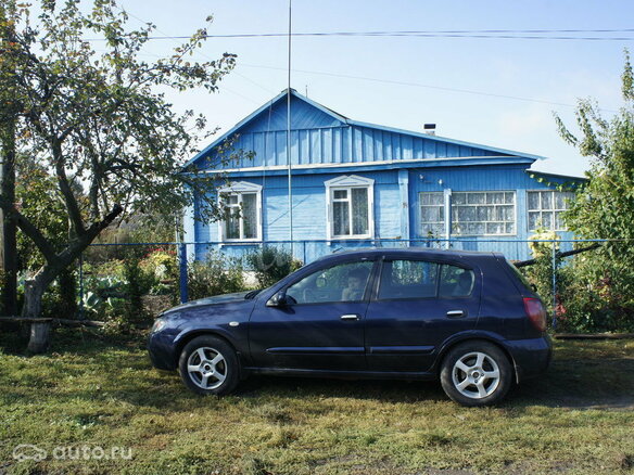 2006 Nissan Almera II (N16) Рестайлинг, синий - вид 1