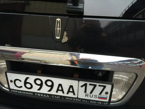 2004 Lincoln Navigator 6-speed II, чёрный - вид 4