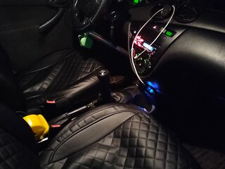 2003 Ford Focus I Рестайлинг, голубой, 380000 рублей, вид 3
