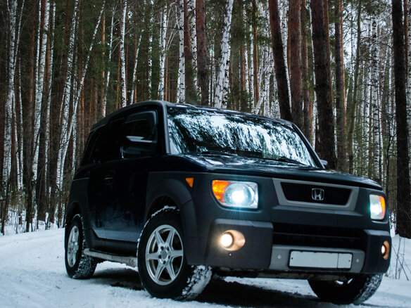 2003 Honda Element I, голубой - вид 5