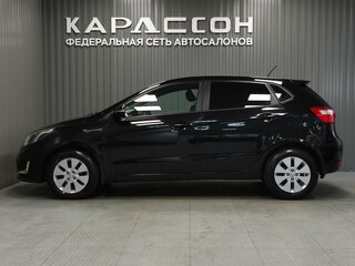 2013 Kia Rio 5-speed III, чёрный, 670000 рублей, вид 5