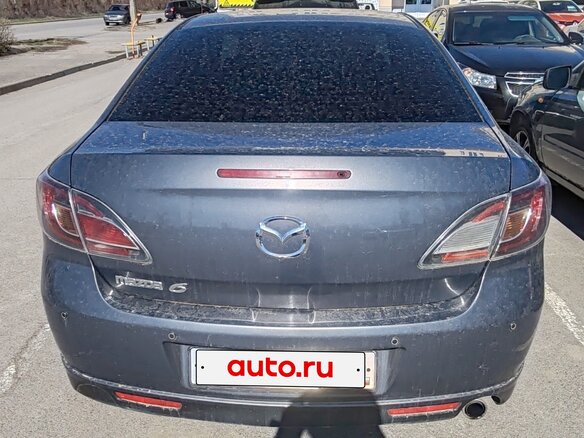 2008 Mazda 6 II (GH), серый, 650000 рублей - вид 4