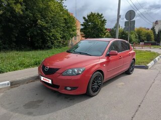 2005 Mazda 3 I (BK), красный, 380000 рублей, вид 1
