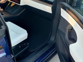 2022 Tesla Model X Long Range I Рестайлинг, синий, 4100000 рублей, вид 5