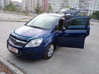 2008 Opel Zafira B Рестайлинг, синий, 810000 рублей, вид 1