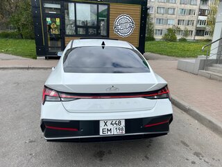 2023 Hyundai Elantra VII (CN7), белый, 1890000 рублей, вид 4