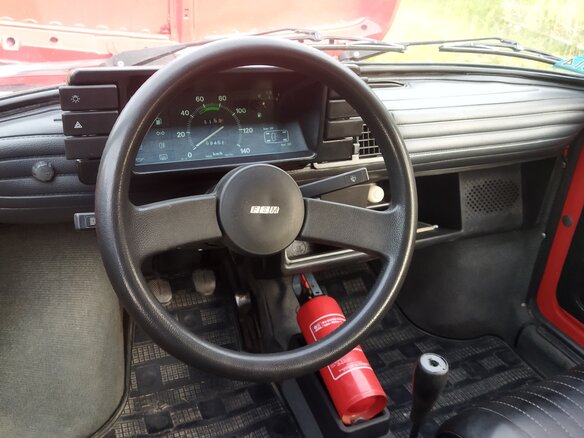 1993 Fiat 126 I, красный, 400000 рублей - вид 6