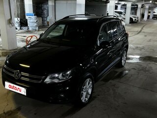 2011 Volkswagen Tiguan I Рестайлинг, чёрный, 1399000 рублей, вид 1