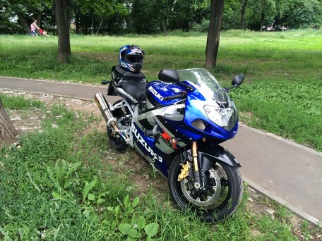 2002 Suzuki GSX-R 1000, чёрный, 250000 рублей, вид 3