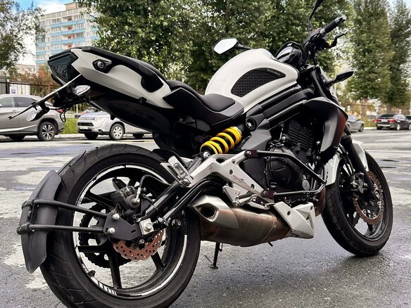 2014 Kawasaki ER-6N, белый, 621000 рублей - вид 23