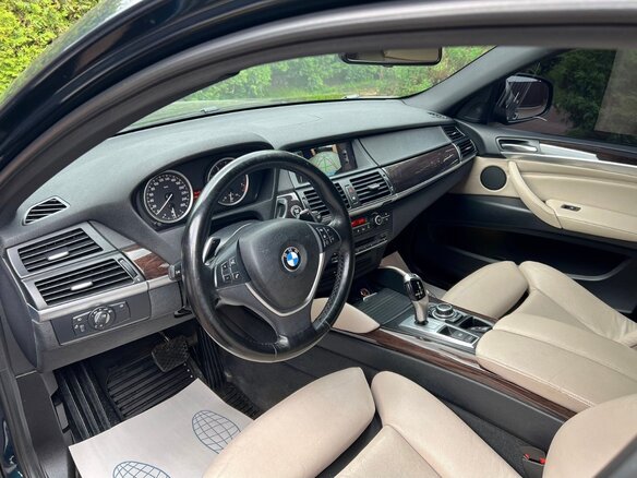 2012 BMW X6 35i I (E71) Рестайлинг, синий, 2499000 рублей - вид 2