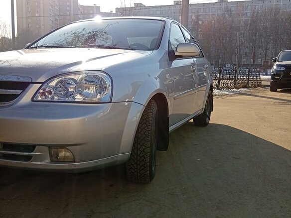 2008 Chevrolet Lacetti I, серебристый, 350000 рублей