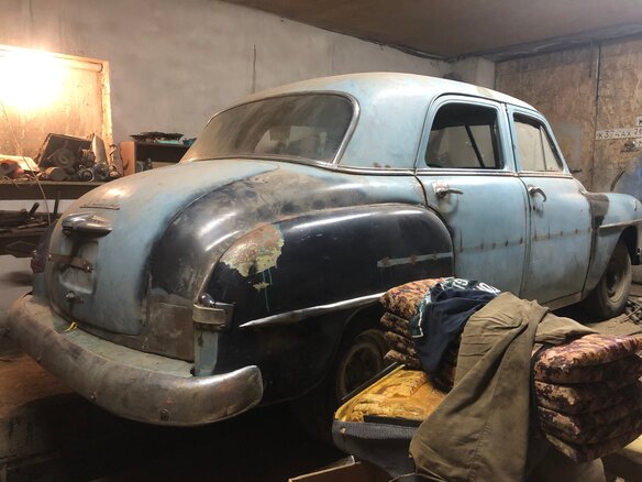 1951 Plymouth Cranbrook, синий, 750000 рублей - вид 12