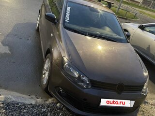 2014 Volkswagen Polo V, коричневый, 780000 рублей, вид 4
