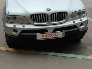 2004 BMW X5 3.0i I (E53) Рестайлинг, серебристый, 950000 рублей, вид 3