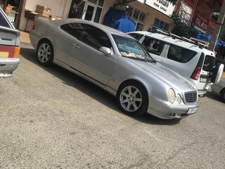 2001 Mercedes-Benz CLK-Класс 230 I (W208) Рестайлинг, серебристый, 630000 рублей, вид 5