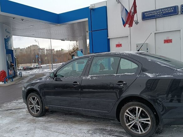 2008 Skoda Octavia II (A5), чёрный, 800000 рублей - вид 8