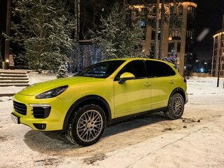 2015 Porsche Cayenne S Diesel II Рестайлинг (958), зелёный, 3950000 рублей, вид 5