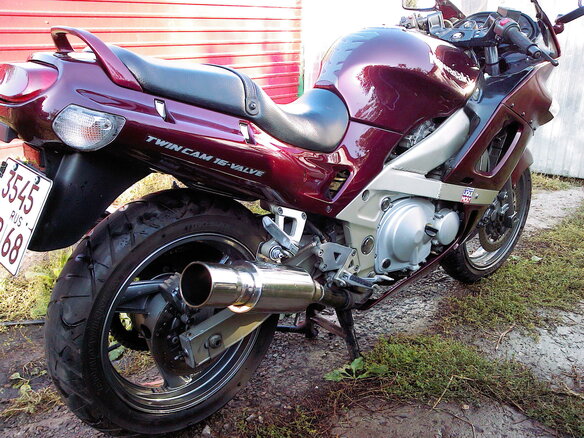 1995 Kawasaki ZZR 400, красный, 360000 рублей - вид 5