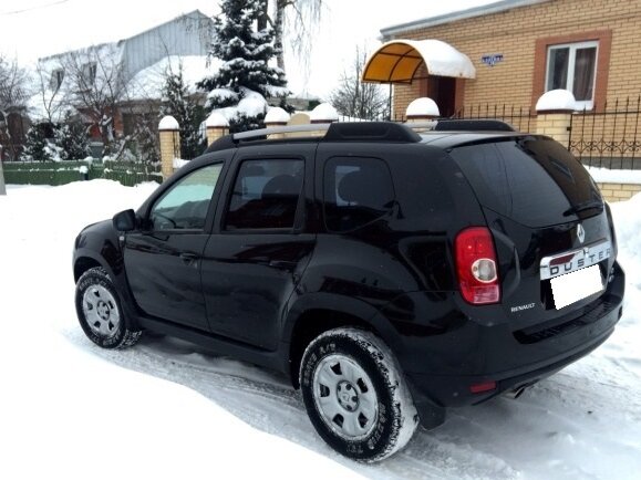 2013 Renault Duster I, чёрный - вид 1
