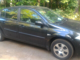2008 Renault Megane II Рестайлинг, чёрный, 790000 рублей, вид 2