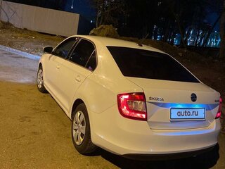 2018 Skoda Rapid I Рестайлинг, белый, 920000 рублей, вид 4