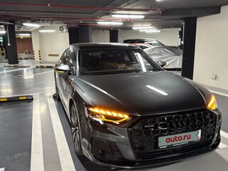2022 Audi A8 50 TDI IV (D5) Рестайлинг, серый, 9500000 рублей, вид 3