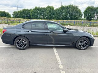 2016 BMW 7 серии 730d xDrive VI (G11/G12), серый, 3650000 рублей, вид 4