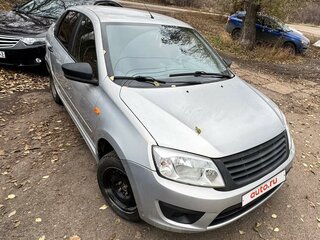 2016 Lada (ВАЗ) Granta I, серебристый, 420000 рублей, вид 4