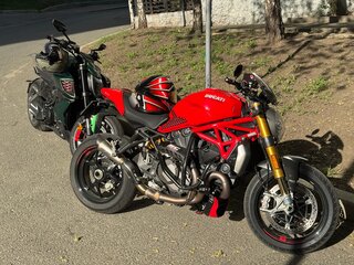 2019 Ducati Monster 1200, красный, 1770000 рублей, вид 4