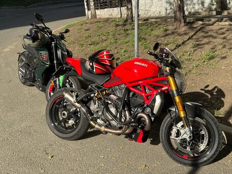 2019 Ducati Monster 1200, красный, 1770000 рублей, вид 4