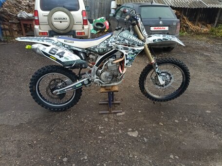 2013 Yamaha YZ450F, белый, 340000 рублей, вид 3