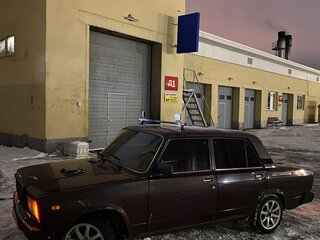 2007 Lada (ВАЗ) 2107, красный, 250000 рублей, вид 2
