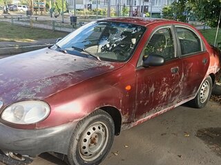 2008 Chevrolet Lanos I, красный, 85000 рублей, вид 1