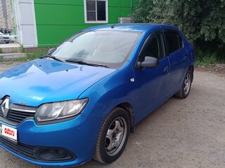 2017 Renault Logan II, синий, 370000 рублей, вид 1
