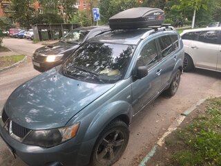 2008 Mitsubishi Outlander II, серый, 780000 рублей, вид 4