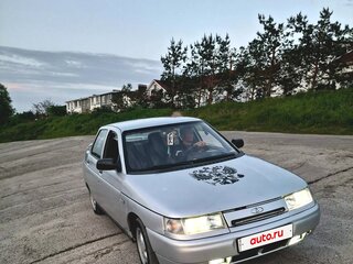 2002 Lada (ВАЗ) 2110, серебристый, 160000 рублей, вид 4