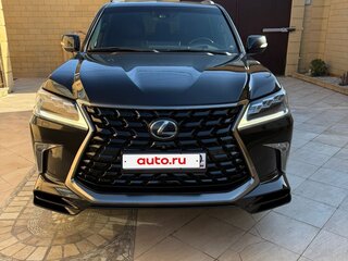2018 Lexus LX 570 III Рестайлинг 2, чёрный, 7200000 рублей, вид 2