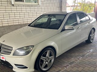 2008 Mercedes-Benz C-Класс 180 Kompressor III (W204), белый, 1000000 рублей, вид 1