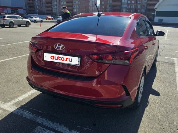2020 Hyundai Solaris II Рестайлинг, красный, 2180000 рублей - вид 14