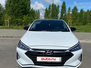 2020 Hyundai Elantra VI (AD) Рестайлинг, белый, 1900000 рублей, вид 2