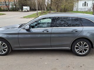 2017 Mercedes-Benz C-Класс 220 BlueTEC IV (W205), серый, 2470000 рублей, вид 4