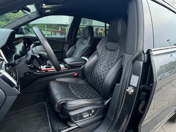 2019 Audi Q8 55 TFSI I (4M), серый, 6100000 рублей - вид 20