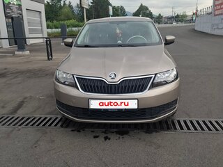 2018 Skoda Rapid I Рестайлинг, бежевый, 1100000 рублей, вид 1