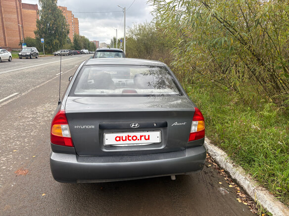 2007 Hyundai Accent ТагАЗ II, серый, 400000 рублей - вид 2