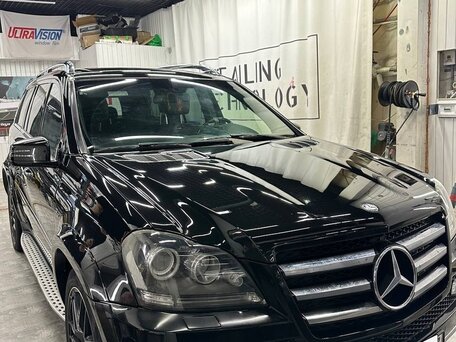 2011 Mercedes-Benz GL-Класс 500 I (X164) Рестайлинг, чёрный, 1850000 рублей, вид 5